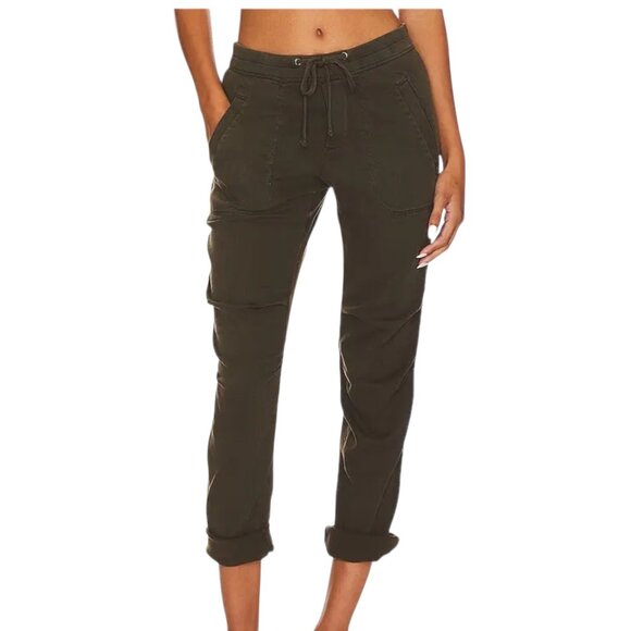 James Perse Standard Soft Drape Utility Pant 3 US/L Smoky Green - Picture 3 of 13